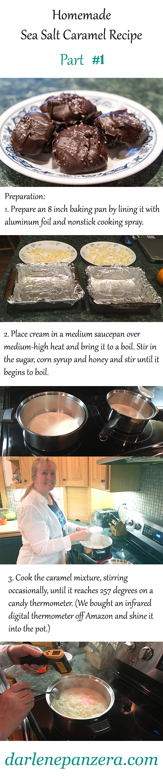 Homemade Sea Salt Caramel Recipe Part 1