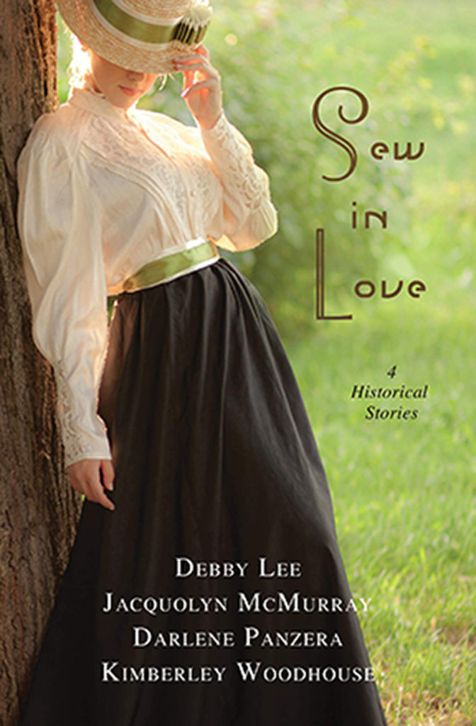 HEARTS SEWN WITH LOVE by Darlene Panzera Gold Bar, California, April 1850 During the California gold rush, a beautiful seamstress finds her heart torn between the men who want to marry her and the one fortune hunter who won’t.